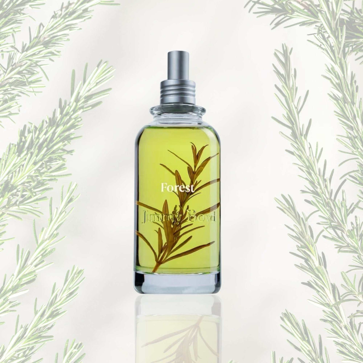 Botella de fragancia bio orgánica Forest de 200ml con aroma fresco y herbal