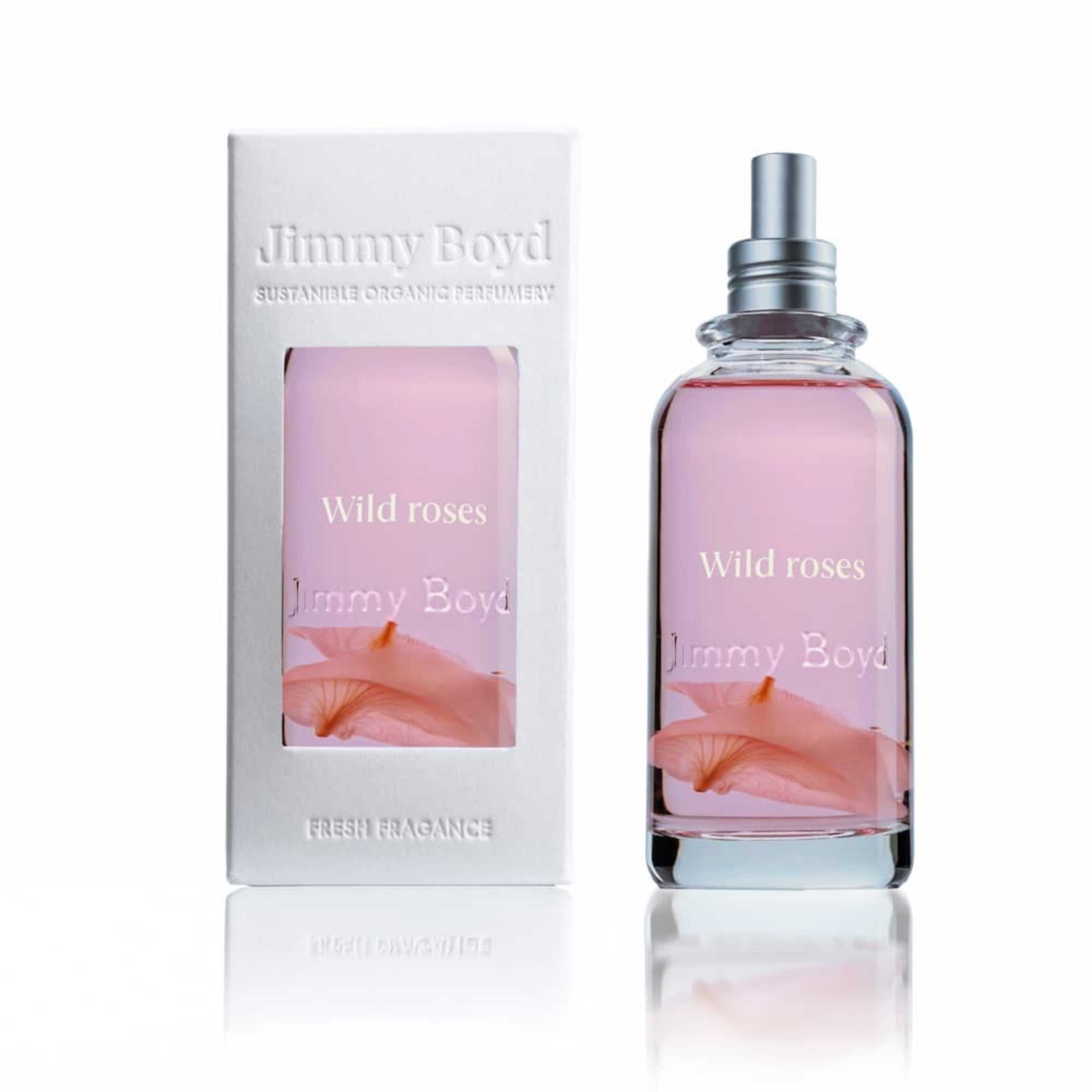 Fragancia bio orgánica Wild Roses 200ml con esencia floral y notas de limón y vainilla