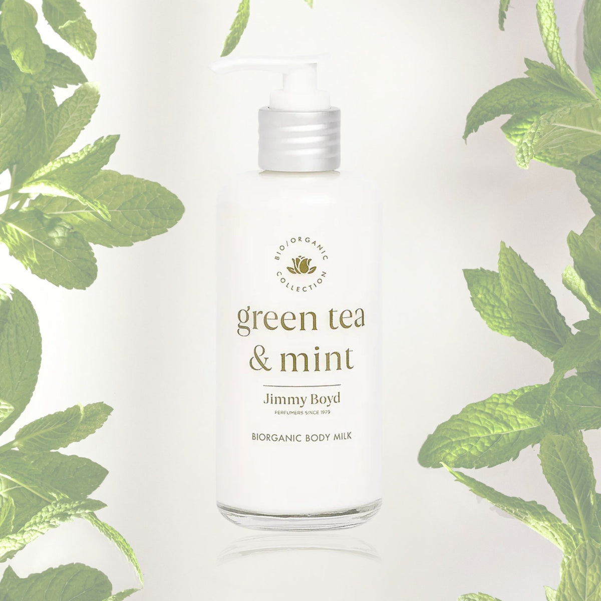 Loción corporal ecológica green tea y menta 200ml refrescante hidratante