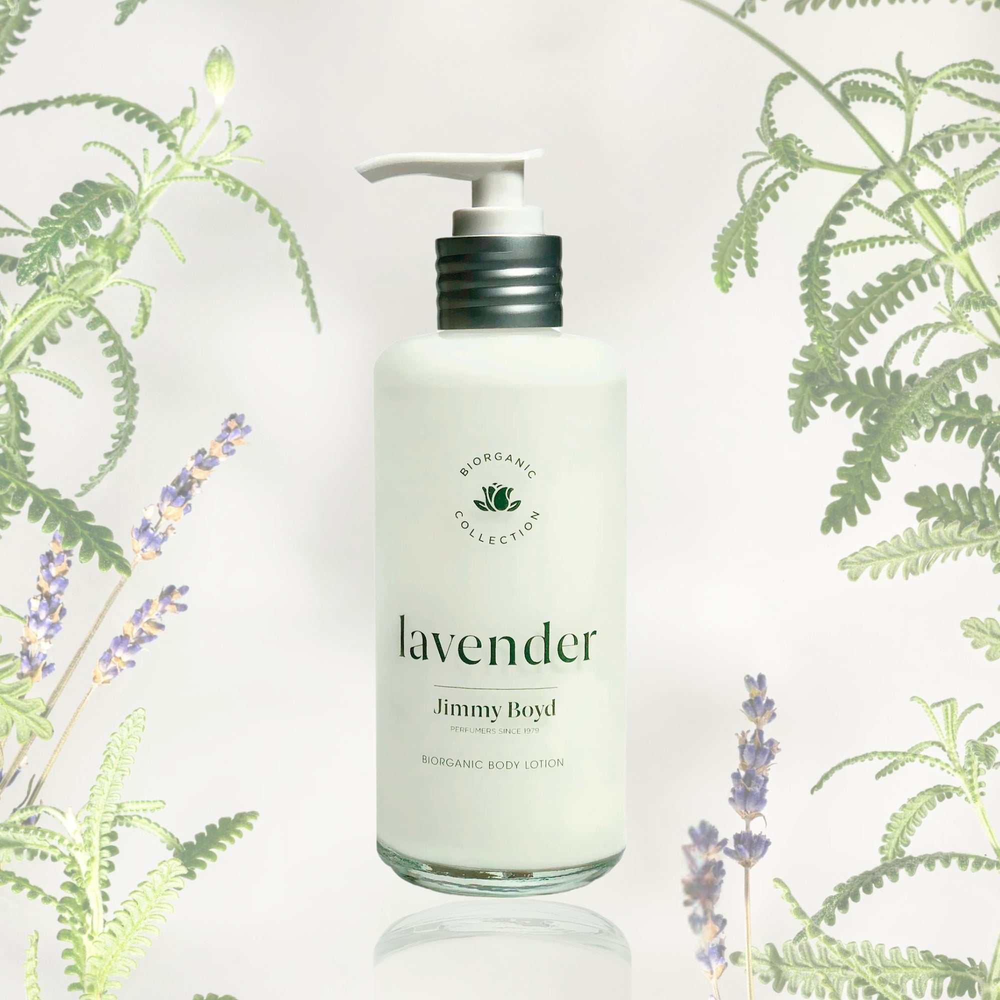 Loción corporal hidratante con aroma a lavanda y aloe vera