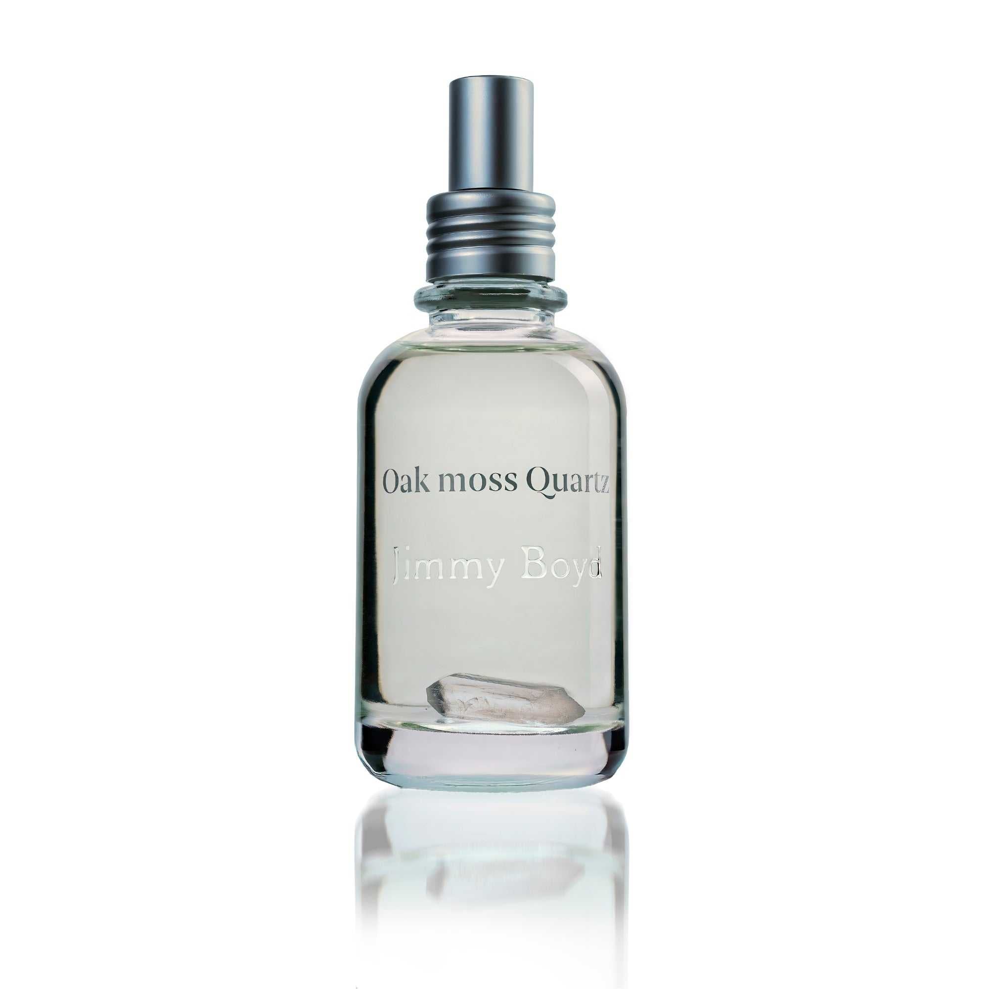 perfume oak moss quartz organico botella 100ml con cuarzo