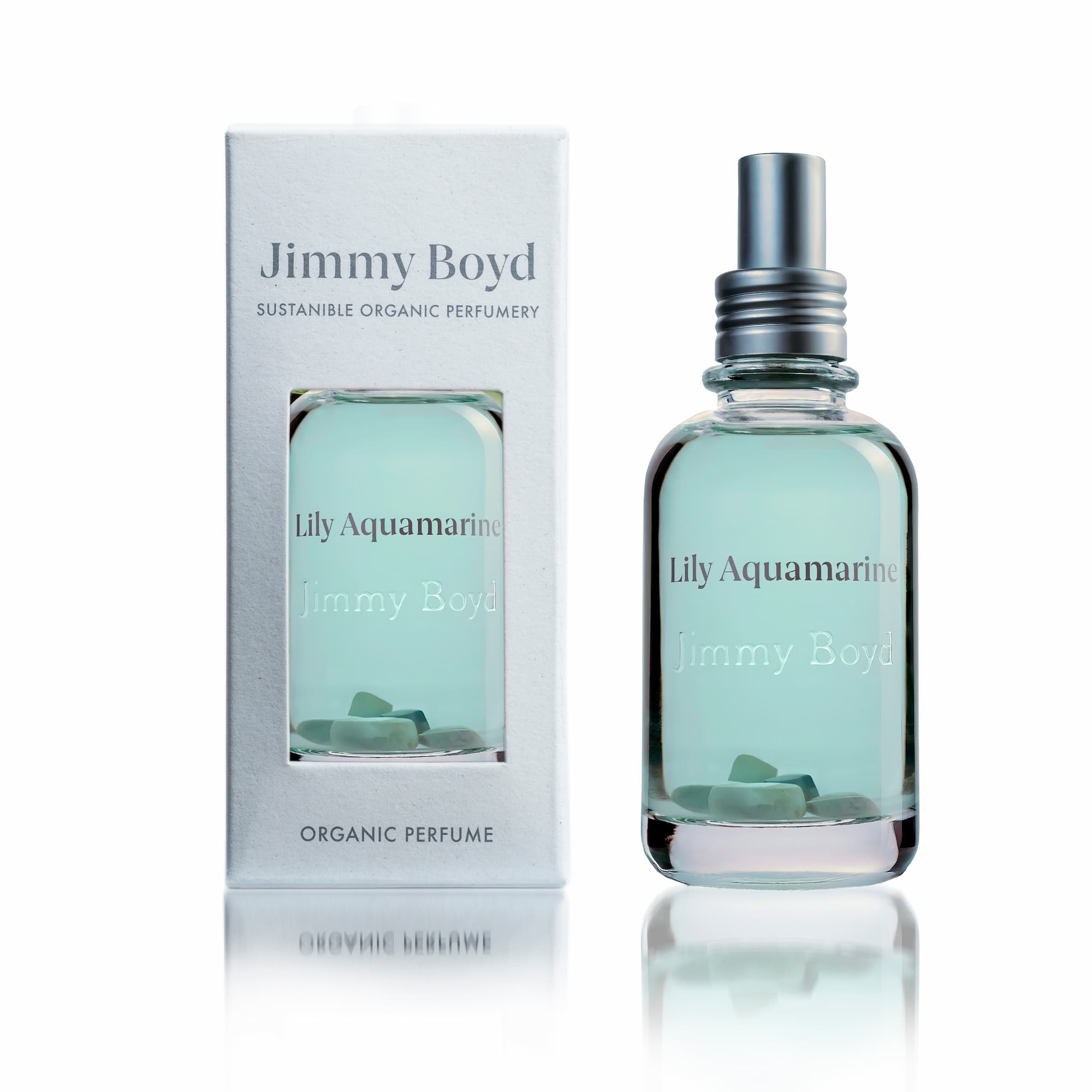 Perfume orgánico Lily Aquamarine 100ml aroma fresco y floral