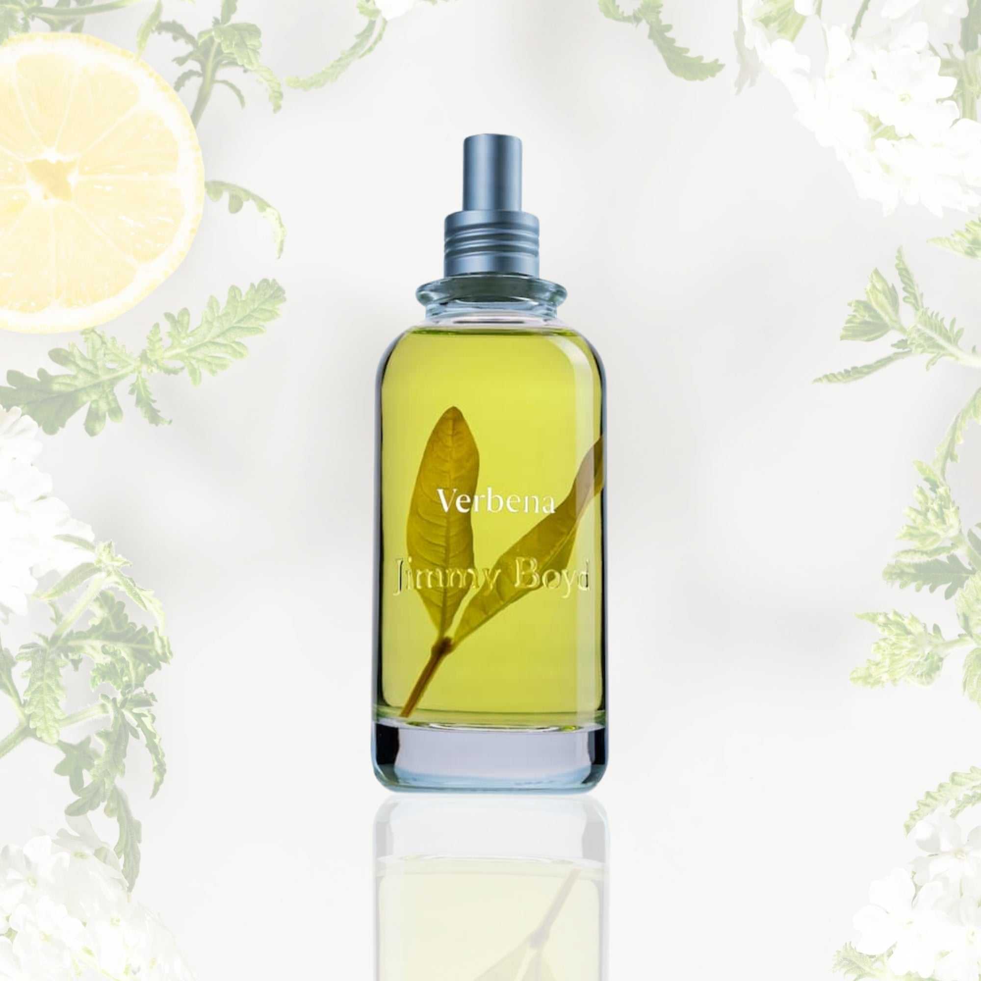 Botella de fragancia natural bio orgánica Verbena 200ml con ingredientes naturales