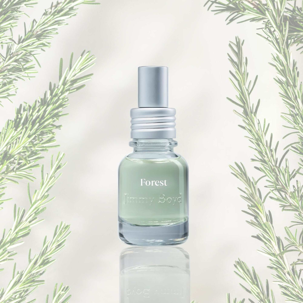 Frasco de fragancia bio orgánica Forest 25ml con inspiración en bosques mediterráneos