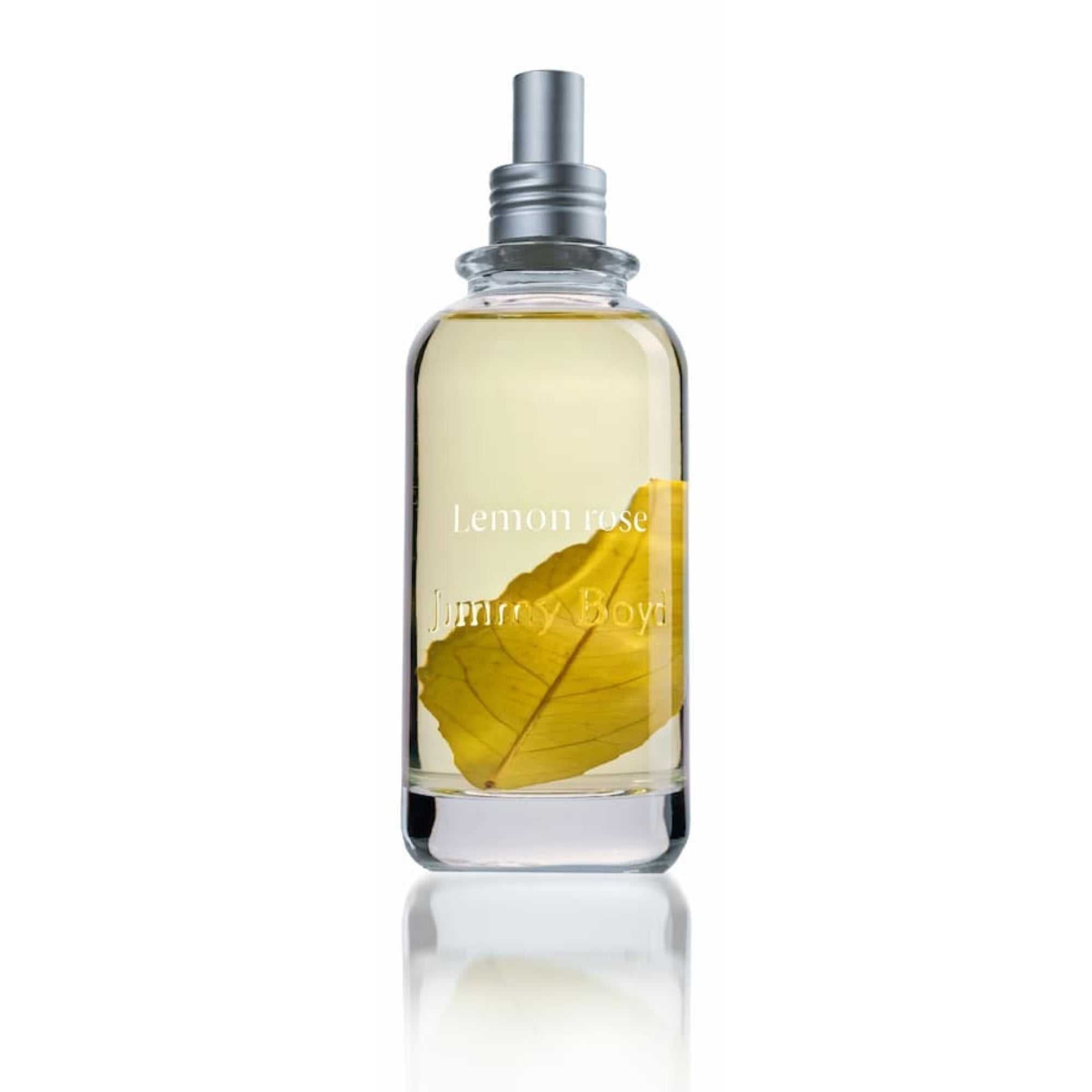 Fragancia bio orgánica Lemon & Rose botella 200ml con ingredientes cítricos y florales