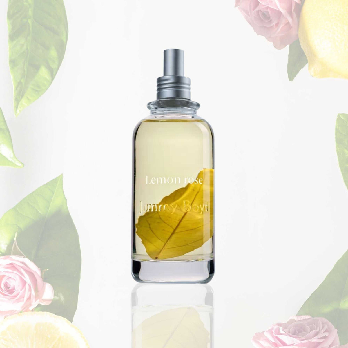 Fragancia bio orgánica Lemon & Rose de 200ml con aroma cítrico y floral