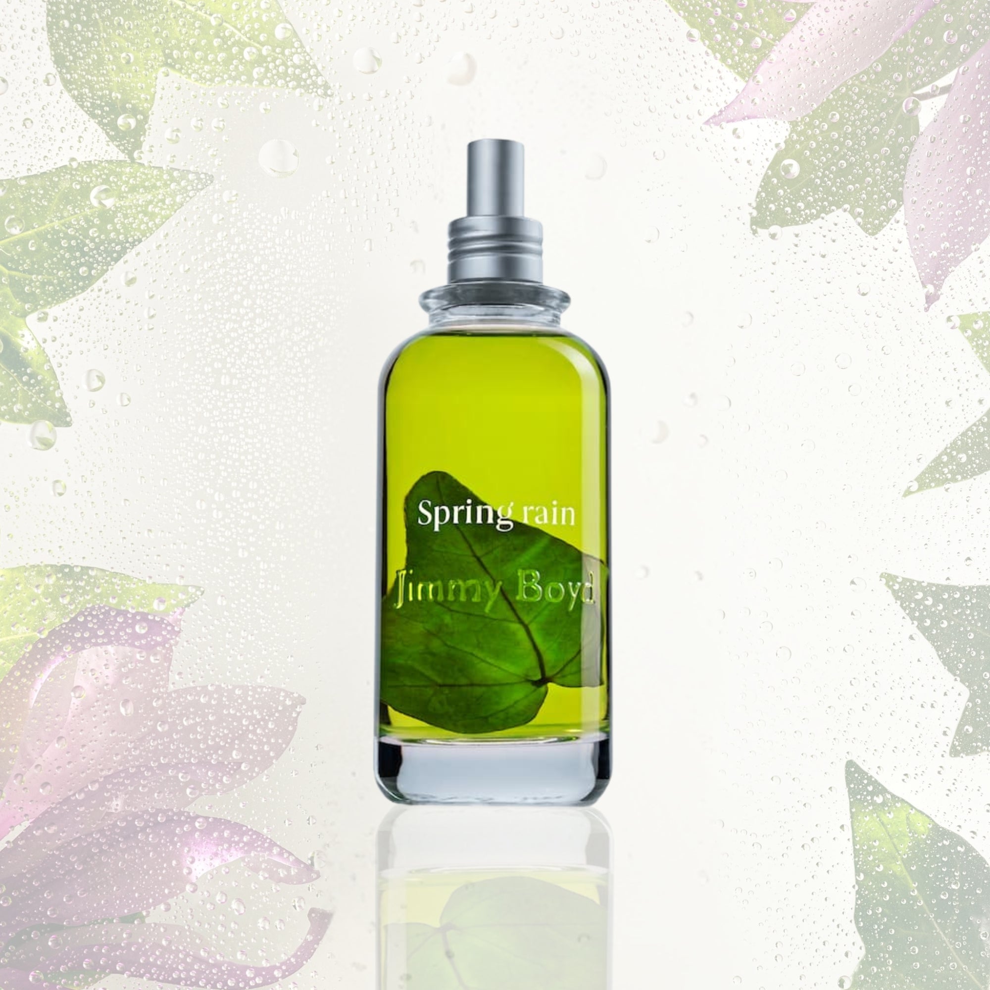 Frasco de fragancia bio orgánica Spring Rain de 200ml con aroma fresco y floral