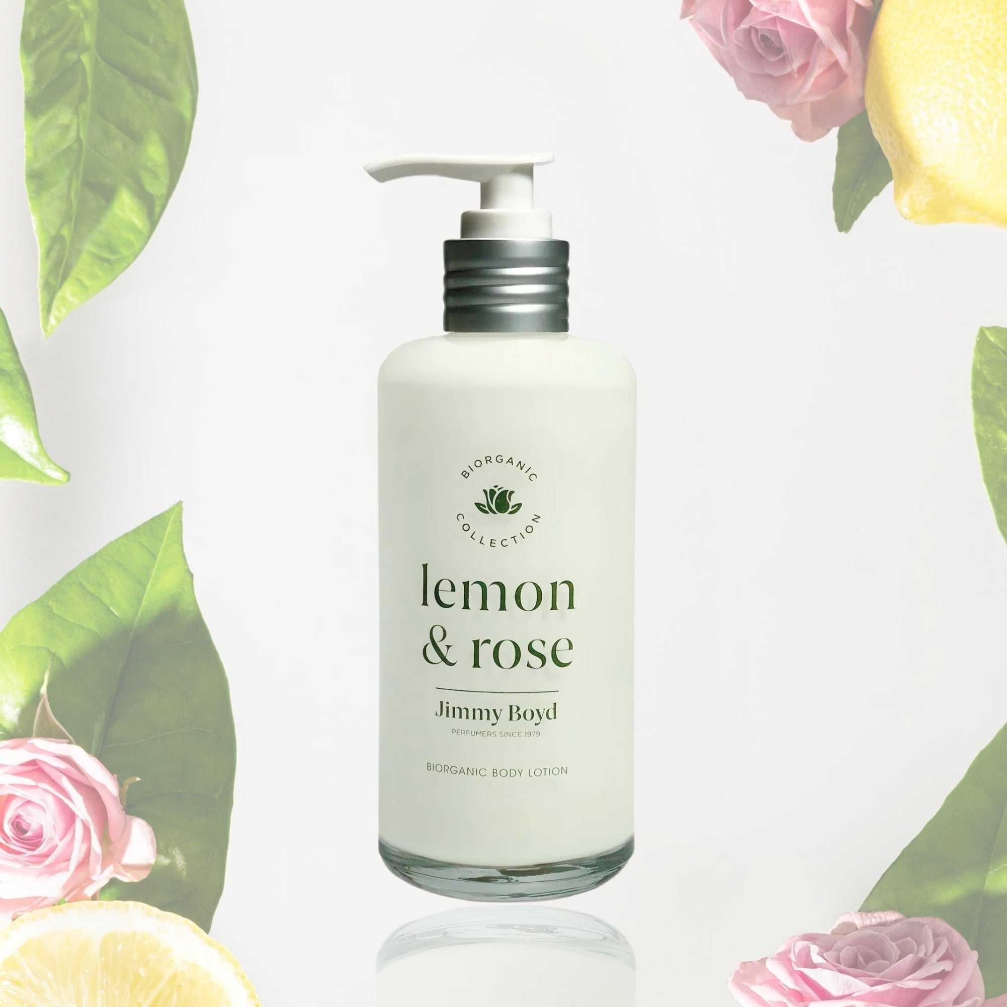 Loción corporal Lemon & Rose 200ml hidratante y natural