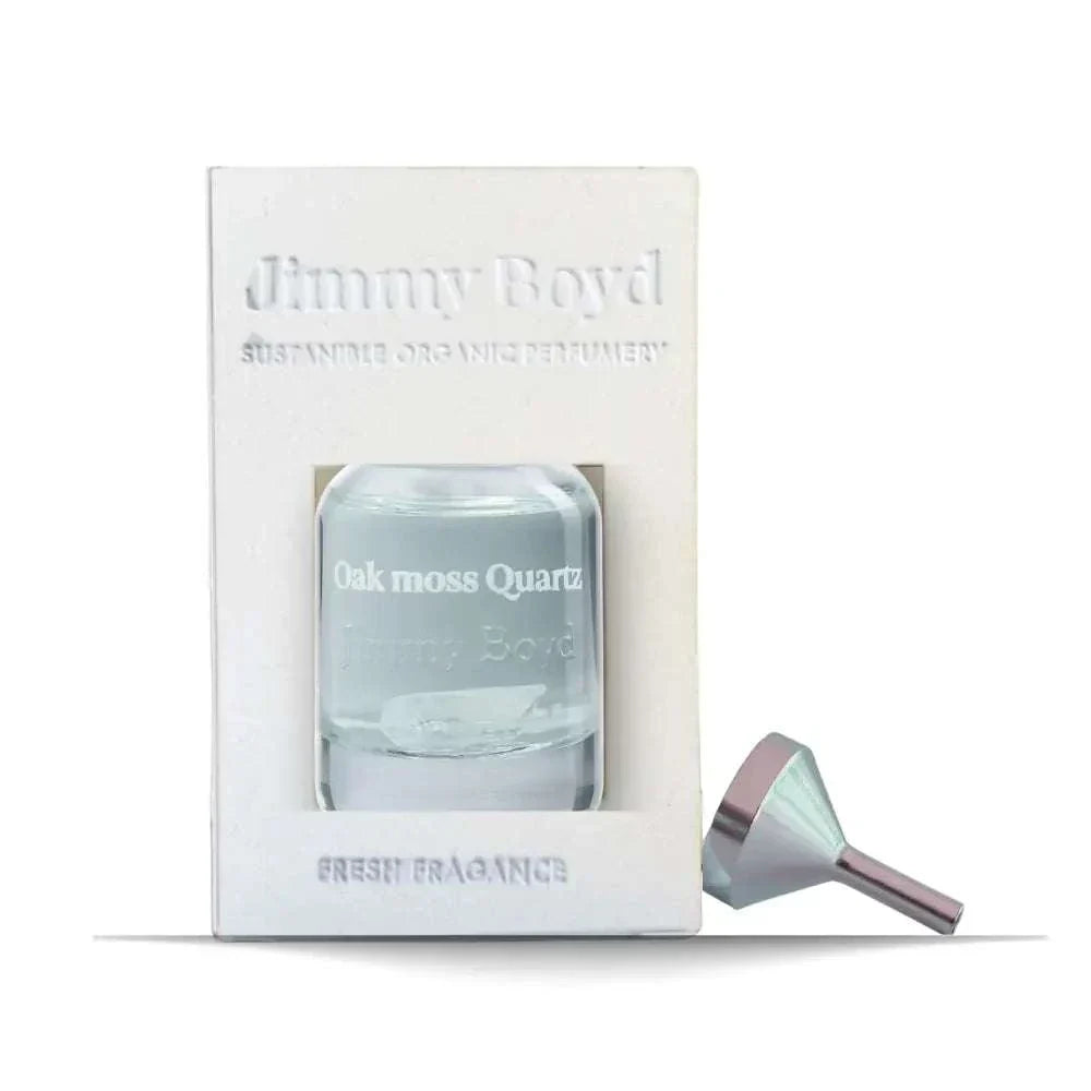 Perfume Oak Moss Quartz orgánico de 25 ml con esencia de cuarzo