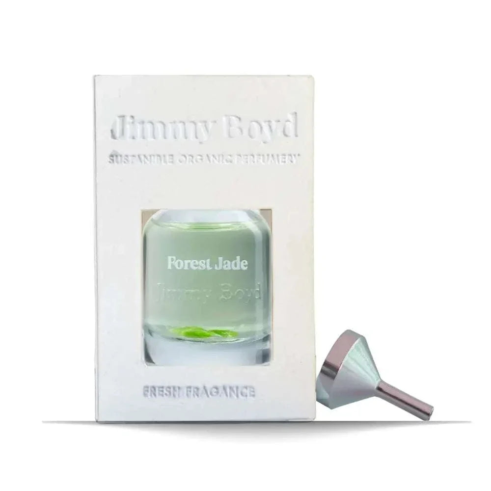 Perfume orgánico Forest Jade 25ml con esencia herbal y amaderada