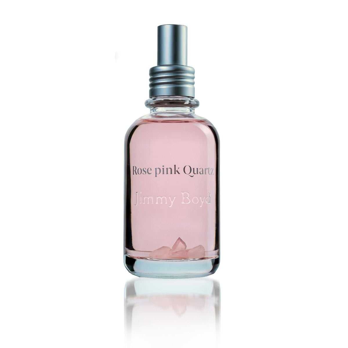 Perfume orgánico Rose Pink Quartz botella 100ml aroma floral delicado